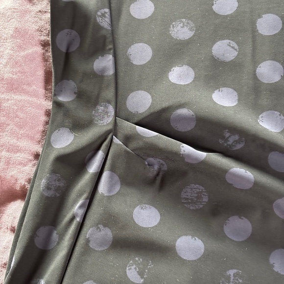 Porto San Francisco Long sleeved black with blue dots blouse Size 2 - Picture 8 of 13